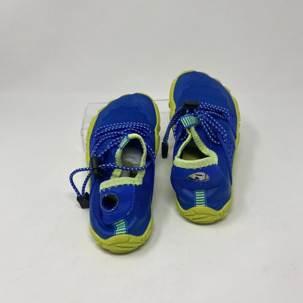 Functional‎ Toddler Kid Water Shoes Size 31 Blue Yellow Swimming Beach